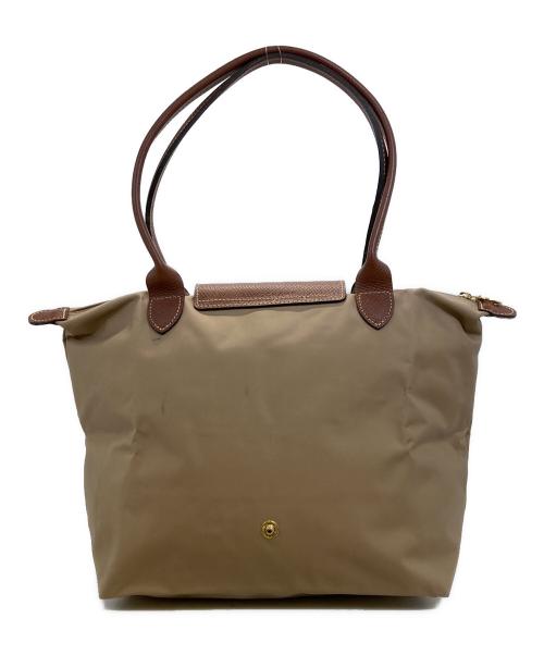 LONGCHAMP（ロンシャン）LONGCHAMP (ロンシャン) ル プリアージュ トートバッグ ベージュの古着・服飾アイテム