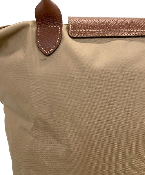 LONGCHAMP（ロンシャン）LONGCHAMP (ロンシャン) ル プリアージュ トートバッグ ベージュの古着・服飾アイテム