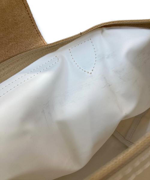 LONGCHAMP（ロンシャン）LONGCHAMP (ロンシャン) ル プリアージュ トートバッグ ベージュの古着・服飾アイテム