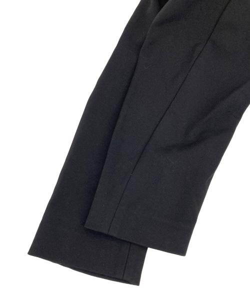 ENFOLD（エンフォルド）ENFOLD (エンフォルド) ライトダブルクロス ショートジャケット ブラック サイズ:36の古着・服飾アイテム