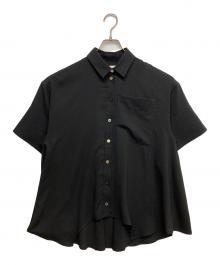 ENFOLD（エンフォルド）の古着「HALL SHIRT」｜ブラック
