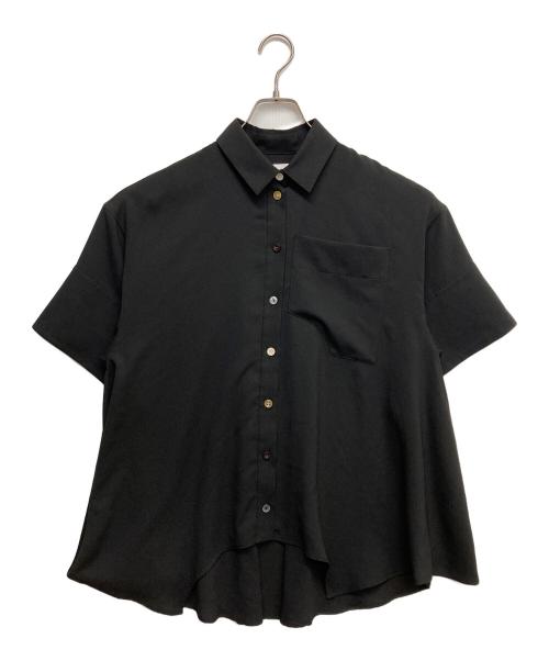 ENFOLD（エンフォルド）ENFOLD (エンフォルド) HALL SHIRT ブラック サイズ:38の古着・服飾アイテム