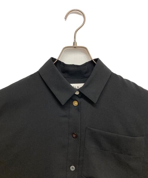 ENFOLD（エンフォルド）ENFOLD (エンフォルド) HALL SHIRT ブラック サイズ:38の古着・服飾アイテム