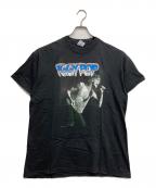 DELTAデルタ）の古着「IGGY POP-プリントTシャツ」｜ブラック