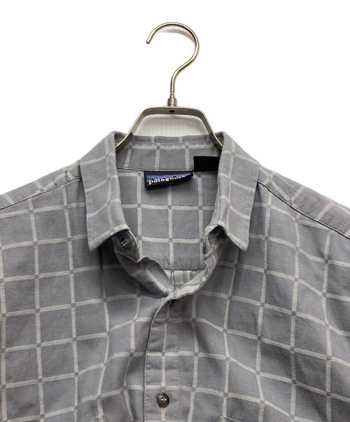 Patagonia（パタゴニア）Patagonia (パタゴニア) ロングスリーブシャツ ライトグレー サイズ:Mの古着・服飾アイテム