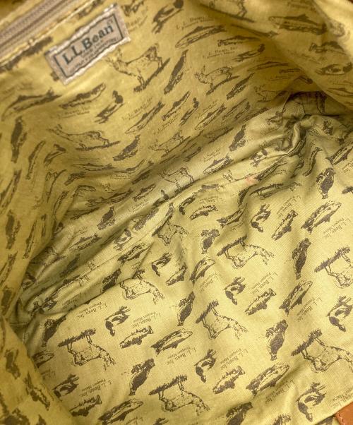 L.L.Bean（エルエルビーン）L.L.Bean (エルエルビーン) レザートートバッグ ブラウンの古着・服飾アイテム