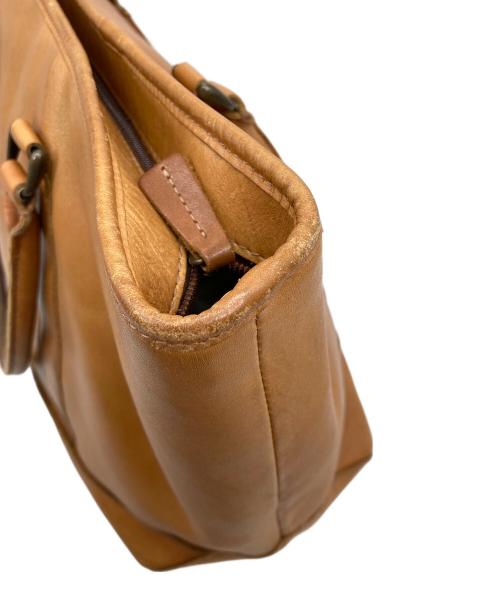 L.L.Bean（エルエルビーン）L.L.Bean (エルエルビーン) レザートートバッグ ブラウンの古着・服飾アイテム