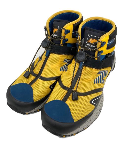 NEW BALANCE（ニューバランス）NEW BALANCE (ニューバランス) TOKYO DESIGN STUDIO (トウキョウデザインスタジオ) snow peak (スノーピーク) TDS NIOBIUM CONCEPT 1 イエロー×ネイビー サイズ:29の古着・服飾アイテム