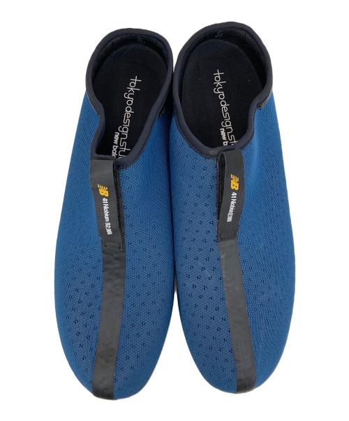 NEW BALANCE（ニューバランス）NEW BALANCE (ニューバランス) TOKYO DESIGN STUDIO (トウキョウデザインスタジオ) snow peak (スノーピーク) TDS NIOBIUM CONCEPT 1 イエロー×ネイビー サイズ:29の古着・服飾アイテム