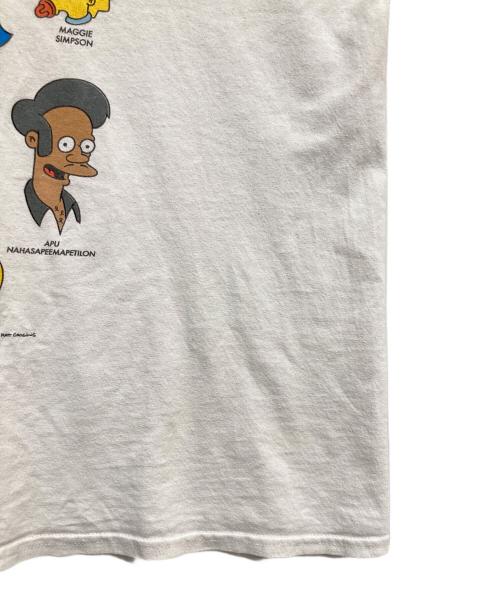 USED（ユーズド）USED (ユーズド) THE SIMPSON-プリントTシャツ ホワイト サイズ:XLの古着・服飾アイテム