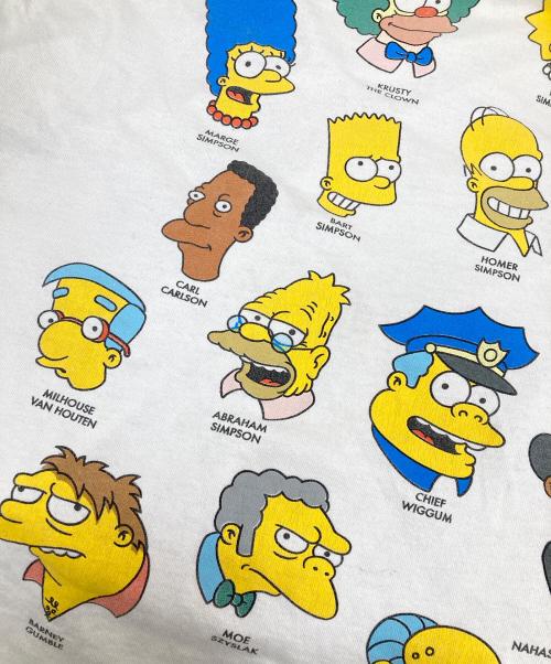 USED（ユーズド）USED (ユーズド) THE SIMPSON-プリントTシャツ ホワイト サイズ:XLの古着・服飾アイテム