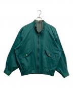 dunhillダンヒル）の古着「ジップアップジャケット」｜グリーン