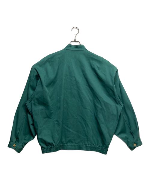 dunhill（ダンヒル）dunhill (ダンヒル) ジップアップジャケット グリーン サイズ:LLの古着・服飾アイテム
