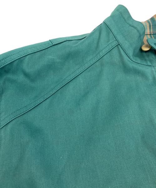 dunhill（ダンヒル）dunhill (ダンヒル) ジップアップジャケット グリーン サイズ:LLの古着・服飾アイテム