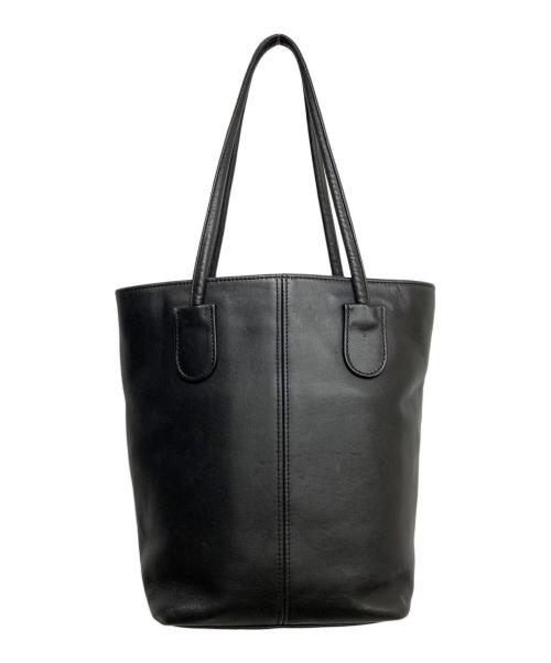 COACH（コーチ）COACH (コーチ) レザーハンドバッグ ブラックの古着・服飾アイテム