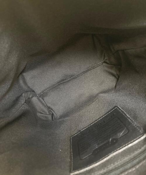 COACH（コーチ）COACH (コーチ) レザーハンドバッグ ブラックの古着・服飾アイテム