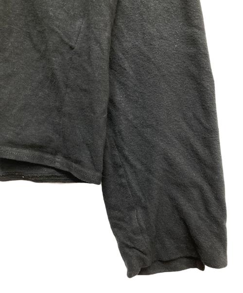 KAPITAL（キャピタル）KAPITAL (キャピタル) スマイルラグランカットソー ブラック サイズ:4の古着・服飾アイテム