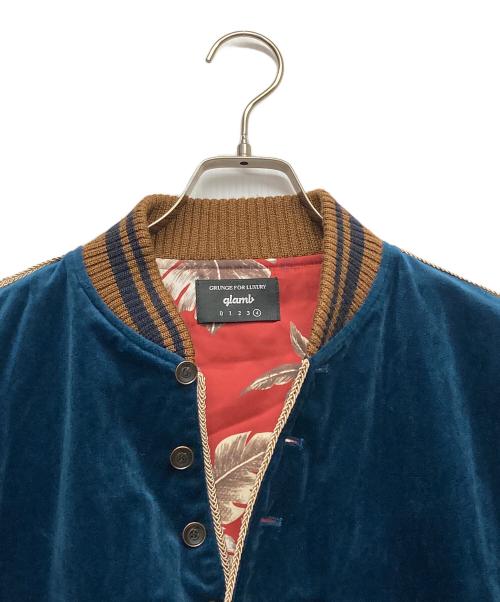 glamb（グラム）glamb (グラム) floria Ska Jacket ネイビー サイズ:4の古着・服飾アイテム