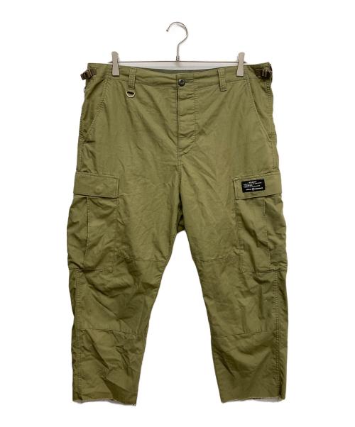 uniform experiment（ユニフォームエクスペリメント）uniform experiment (ユニフォームエクスペリメント) カーゴパンツ オリーブ サイズ:3の古着・服飾アイテム