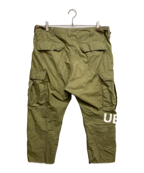 uniform experiment（ユニフォームエクスペリメント）uniform experiment (ユニフォームエクスペリメント) カーゴパンツ オリーブ サイズ:3の古着・服飾アイテム