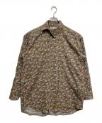 Vivienne Westwood manヴィヴィアン ウェストウッド マン）の古着「総柄コーデュロイ花柄シャツ」｜グレー