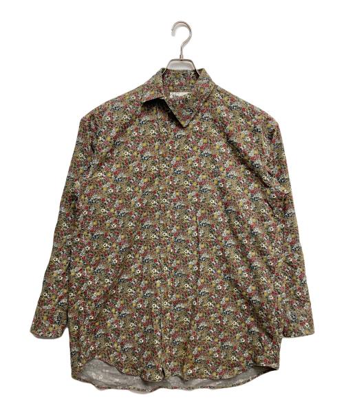 Vivienne Westwood man（ヴィヴィアン ウェストウッド マン）Vivienne Westwood man (ヴィヴィアン ウェストウッド マン) 総柄コーデュロイ花柄シャツ グレー サイズ:46の古着・服飾アイテム