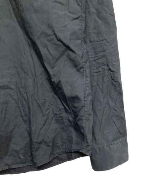 JIL SANDER（ジルサンダー）JIL SANDER (ジルサンダー) 襟切替コットンシャツ ブラック サイズ:40の古着・服飾アイテム