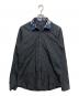 JIL SANDER（ジルサンダー）の古着「襟切替コットンシャツ」｜ブラック