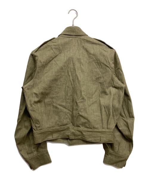 古着（フルギ）古着 (フルギ) イギリス軍green denim jacket グリーン サイズ:8の古着・服飾アイテム