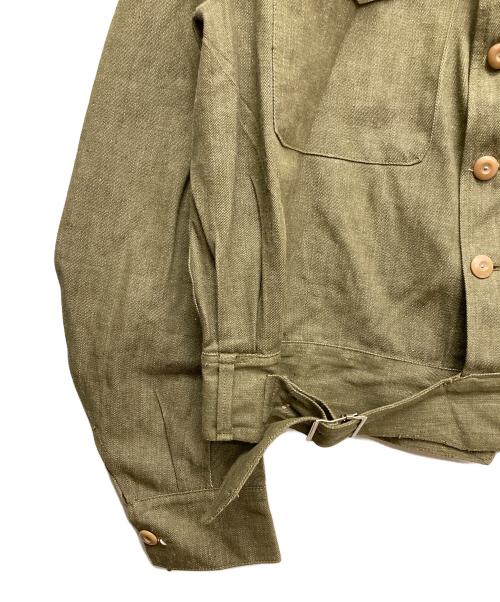 古着（フルギ）古着 (フルギ) イギリス軍green denim jacket グリーン サイズ:8の古着・服飾アイテム