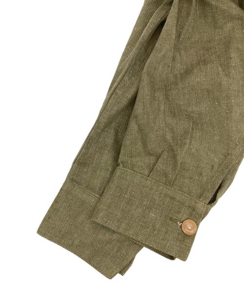 古着（フルギ）古着 (フルギ) イギリス軍green denim jacket グリーン サイズ:8の古着・服飾アイテム