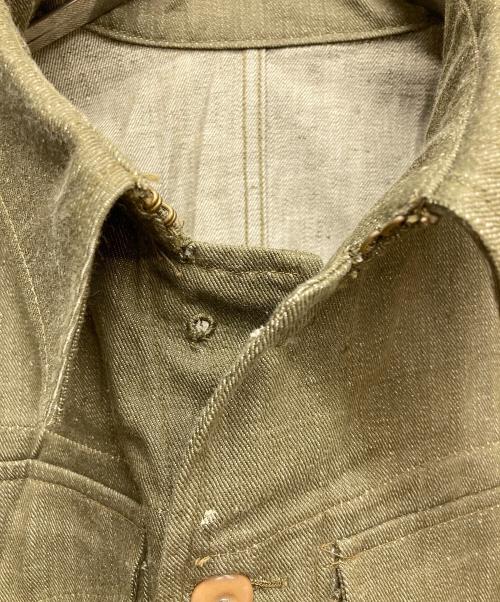 古着（フルギ）古着 (フルギ) イギリス軍green denim jacket グリーン サイズ:8の古着・服飾アイテム