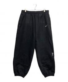 NIKE×SUPREME（ナイキ×シュプリーム）の古着「ロゴワッペンスウェットパンツ」｜ブラック