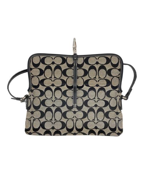 COACH（コーチ）COACH (コーチ) ワンショルダーバッグ ブラックの古着・服飾アイテム