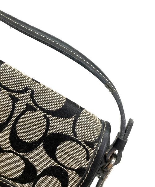 COACH（コーチ）COACH (コーチ) ワンショルダーバッグ ブラックの古着・服飾アイテム
