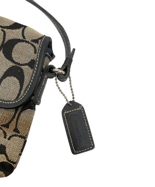 COACH（コーチ）COACH (コーチ) ワンショルダーバッグ ブラックの古着・服飾アイテム