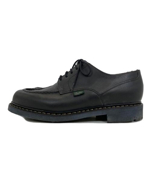 PARABOOT（パラブーツ）PARABOOT (パラブーツ) CHAMBORD-Uチップシューズ NOIR サイズ:7の古着・服飾アイテム