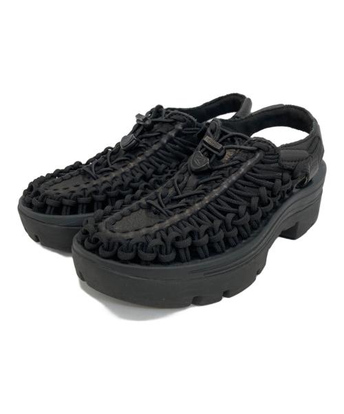 KEEN（キーン）KEEN (キーン) オールジェンダー ユニーク ピーエルティー ブラック サイズ:23㎝の古着・服飾アイテム
