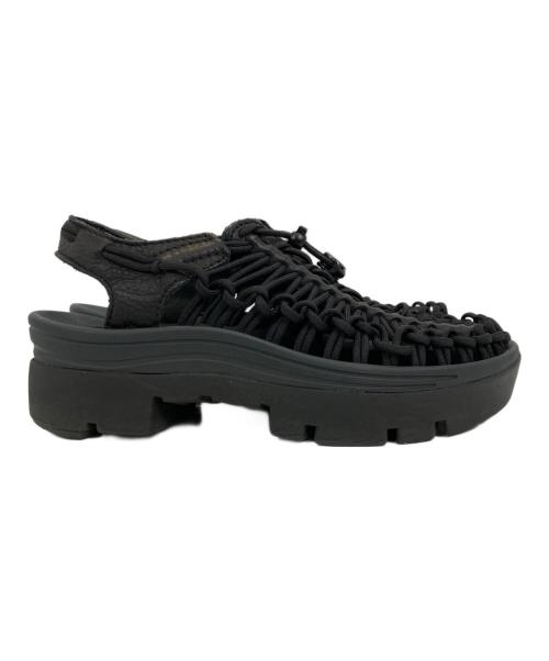 KEEN（キーン）KEEN (キーン) オールジェンダー ユニーク ピーエルティー ブラック サイズ:23㎝の古着・服飾アイテム