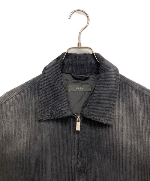 CLEL（クレイル）CLEL (クレイル) Antique Design Corduroy Blouson グレー サイズ:Sの古着・服飾アイテム