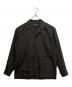 ISSEY MIYAKE MEN（イッセイミヤケメン）の古着「ボックスポケットオープンカラーシャツ」｜ブラック