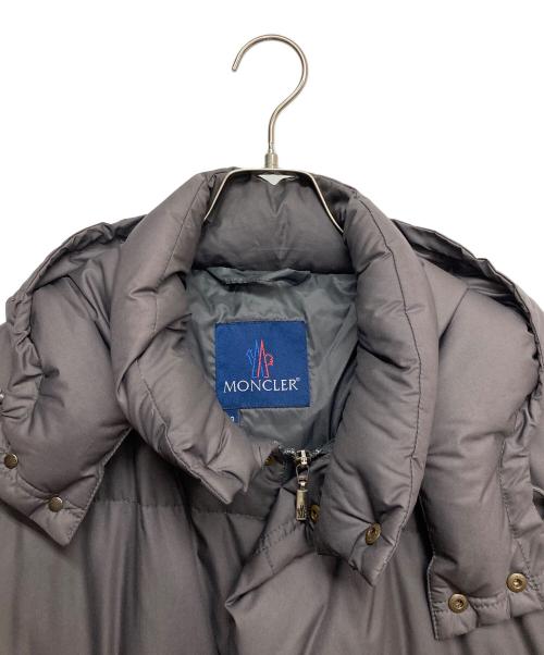 MONCLER（モンクレール）MONCLER (モンクレール) PARISダウンジャケット ブラウン サイズ:3の古着・服飾アイテム