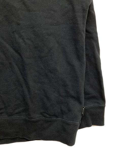Snow peak（スノーピーク）snow peak (スノーピーク) クルーネックスウェット ブラック サイズ:Lの古着・服飾アイテム