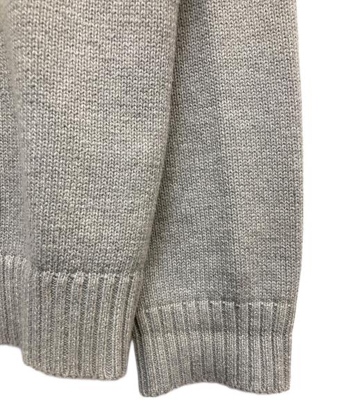 POLO RALPH LAUREN（ポロ・ラルフローレン）POLO RALPH LAUREN (ポロ・ラルフローレン) クルーネックニット グレー サイズ:XLの古着・服飾アイテム