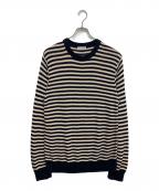 MACKINTOSH LONDONマッキントッシュ ロンドン）の古着「クルーネックニット」｜ネイビー