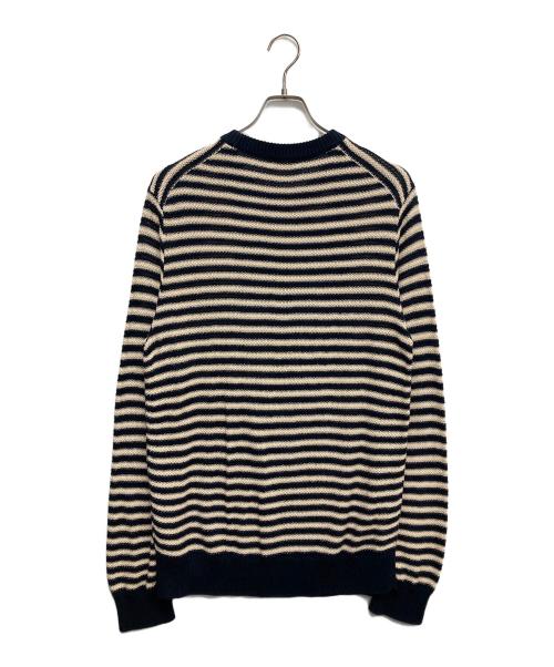 MACKINTOSH LONDON（マッキントッシュ ロンドン）MACKINTOSH LONDON (マッキントッシュ ロンドン) クルーネックニット ネイビー サイズ:Lの古着・服飾アイテム
