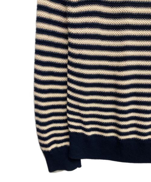 MACKINTOSH LONDON（マッキントッシュ ロンドン）MACKINTOSH LONDON (マッキントッシュ ロンドン) クルーネックニット ネイビー サイズ:Lの古着・服飾アイテム