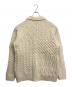 BEAMS PLUS (ビームスプラス) Cardigan Alan Patchwork ベージュ サイズ:XL：10000円