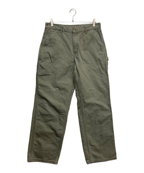 CarHartt（カーハート）CarHartt (カーハート) ダックペインターパンツ グリーン サイズ:83.5cm (W33)の古着・服飾アイテム