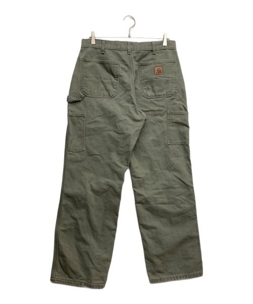 CarHartt（カーハート）CarHartt (カーハート) ダックペインターパンツ グリーン サイズ:83.5cm (W33)の古着・服飾アイテム